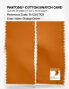 Product image 2 of the product “PANTONE® COTTON SWATCH CARD 16-1253 TCX Orange Ochre ”