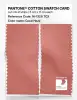 Product image 2 of the product “PANTONE® COTTON SWATCH CARD 16-1329 TCX Coral Haze ”