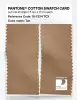 Product image 2 of the product “PANTONE® COTTON SWATCH CARD 16-1334 TCX Tan ”