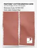 Product image 2 of the product “PANTONE® COTTON SWATCH CARD 16-1431 TCX Canyon Clay ”