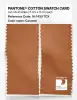 Product image 2 of the product “PANTONE® COTTON SWATCH CARD 16-1439 TCX Caramel ”
