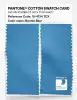 Product image 2 of the product “PANTONE® COTTON SWATCH CARD 16-4134 TCX Bonnie Blue ”