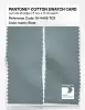 Product image 2 of the product “PANTONE® COTTON SWATCH CARD 16-4408 TCX Slate ”