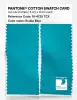 Product image 2 of the product “PANTONE® COTTON SWATCH CARD 16-4725 TCX Scuba Blue ”