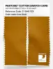 Artikelbild 2 des Artikels “PANTONE® COTTON SWATCH CARD 17-1048 TCX Inca Gold “