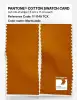Artikelbild 2 des Artikels “PANTONE® COTTON SWATCH CARD 17-1140 TCX Marmalade “