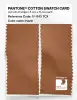Product image 2 of the product “PANTONE® COTTON SWATCH CARD 17-1143 TCX Hazel ”