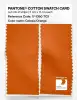 Product image 2 of the product “PANTONE® COTTON SWATCH CARD 17-1360 TCX Celosia Orange ”