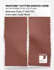 Product image 2 of the product “PANTONE® COTTON SWATCH CARD 17-1525 TCX Cedar Wood ”