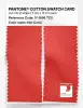 Product image 2 of the product “PANTONE® COTTON SWATCH CARD 17-1656 TCX Hot Coral ”