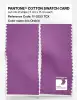 Product image 2 of the product “PANTONE® COTTON SWATCH CARD 17-3323 TCX Iris Orchid ”