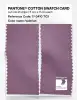 Product image 2 of the product “PANTONE® COTTON SWATCH CARD 17-3410 TCX Valerian ”