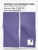 Product image 2 of the product “PANTONE® COTTON SWATCH CARD 17-3826 TCX Aster Purple ”