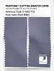 Product image 2 of the product “PANTONE® COTTON SWATCH CARD 17-3933 TCX Silver Bullet ”