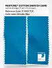 Product image 2 of the product “PANTONE® COTTON SWATCH CARD 17-4433 TCX Dresden Blue ”