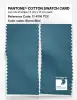 Product image 2 of the product “PANTONE® COTTON SWATCH CARD 17-4716 TCX Storm Blue ”