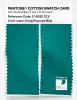 Product image 2 of the product “PANTONE® COTTON SWATCH CARD 17-5029 TCX Deep Peacock Blue ”