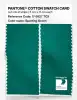 Product image 2 of the product “PANTONE® COTTON SWATCH CARD 17-5527 TCX Sporting Green ”