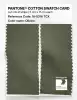 Product image 2 of the product “PANTONE® COTTON SWATCH CARD 18-0316 TCX Olivine ”