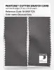 Product image 2 of the product “PANTONE® COTTON SWATCH CARD 18-0601 TCX Charcoal Gray ”