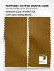 Product image 2 of the product “PANTONE® COTTON SWATCH CARD 18-0940 TCX Golden Brown ”