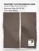 Product image 2 of the product “PANTONE® COTTON SWATCH CARD 18-1112 TCX Walnut ”
