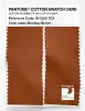Product image 2 of the product “PANTONE® COTTON SWATCH CARD 18-1250 TCX Bombay Brown ”