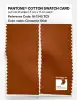 Product image 2 of the product “PANTONE® COTTON SWATCH CARD 18-1345 TCX Cinnamon Stick ”