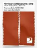 Product image 2 of the product “PANTONE® COTTON SWATCH CARD 18-1354 TCX Burnt Ochre ”