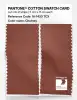 Product image 2 of the product “PANTONE® COTTON SWATCH CARD 18-1433 TCX Chutney ”