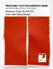 Product image 2 of the product “PANTONE® COTTON SWATCH CARD 18-1445 TCX Spicy Orange ”