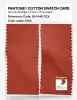 Product image 2 of the product “PANTONE® COTTON SWATCH CARD 18-1448 TCX Chili ”