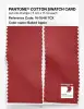 Product image 2 of the product “PANTONE® COTTON SWATCH CARD 18-1648 TCX Baked Apple ”