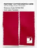 Product image 2 of the product “PANTONE® COTTON SWATCH CARD 18-1653 TCX Toreador ”