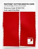 Product image 2 of the product “PANTONE® COTTON SWATCH CARD 18-1664 TCX Fiery Red ”