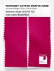 Product image 2 of the product “PANTONE® COTTON SWATCH CARD 18-1945 TCX Bright Rose ”