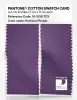 Product image 2 of the product “PANTONE® COTTON SWATCH CARD 18-3518 TCX Patrician Purple ”