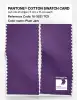 Product image 2 of the product “PANTONE® COTTON SWATCH CARD 18-3521 TCX Plum Jam ”