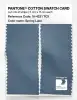 Product image 2 of the product “PANTONE® COTTON SWATCH CARD 18-4221 TCX Spring Lake ”