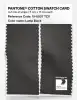 Product image 2 of the product “PANTONE® COTTON SWATCH CARD 19-0507 TCX Lamp Black ”