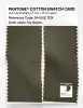 Product image 2 of the product “PANTONE® COTTON SWATCH CARD 19-0512 TCX Ivy Green ”