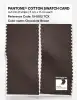 Product image 2 of the product “PANTONE® COTTON SWATCH CARD 19-0912 TCX Chocolate Brown ”