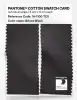 Product image 2 of the product “PANTONE® COTTON SWATCH CARD 19-1100 TCX Bristol Black ”