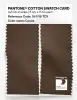 Product image 2 of the product “PANTONE® COTTON SWATCH CARD 19-1119 TCX Cocoa ”