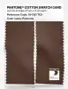 Product image 2 of the product “PANTONE® COTTON SWATCH CARD 19-1121 TCX Pinecone ”