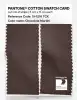 Product image 2 of the product “PANTONE® COTTON SWATCH CARD 19-1216 TCX Chocolate Martini ”