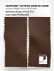 Product image 2 of the product “PANTONE® COTTON SWATCH CARD 19-1218 TCX Potting Soil ”