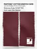 Product image 2 of the product “PANTONE® COTTON SWATCH CARD 19-1527 TCX New Maroon ”
