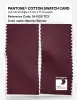 Product image 2 of the product “PANTONE® COTTON SWATCH CARD 19-1529 TCX Maroon Banner ”