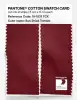 Product image 2 of the product “PANTONE® COTTON SWATCH CARD 19-1531 TCX Sun-Dried Tomato ”